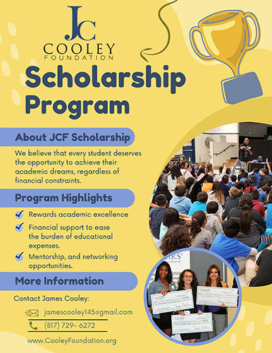  Scholarship Program Flyer